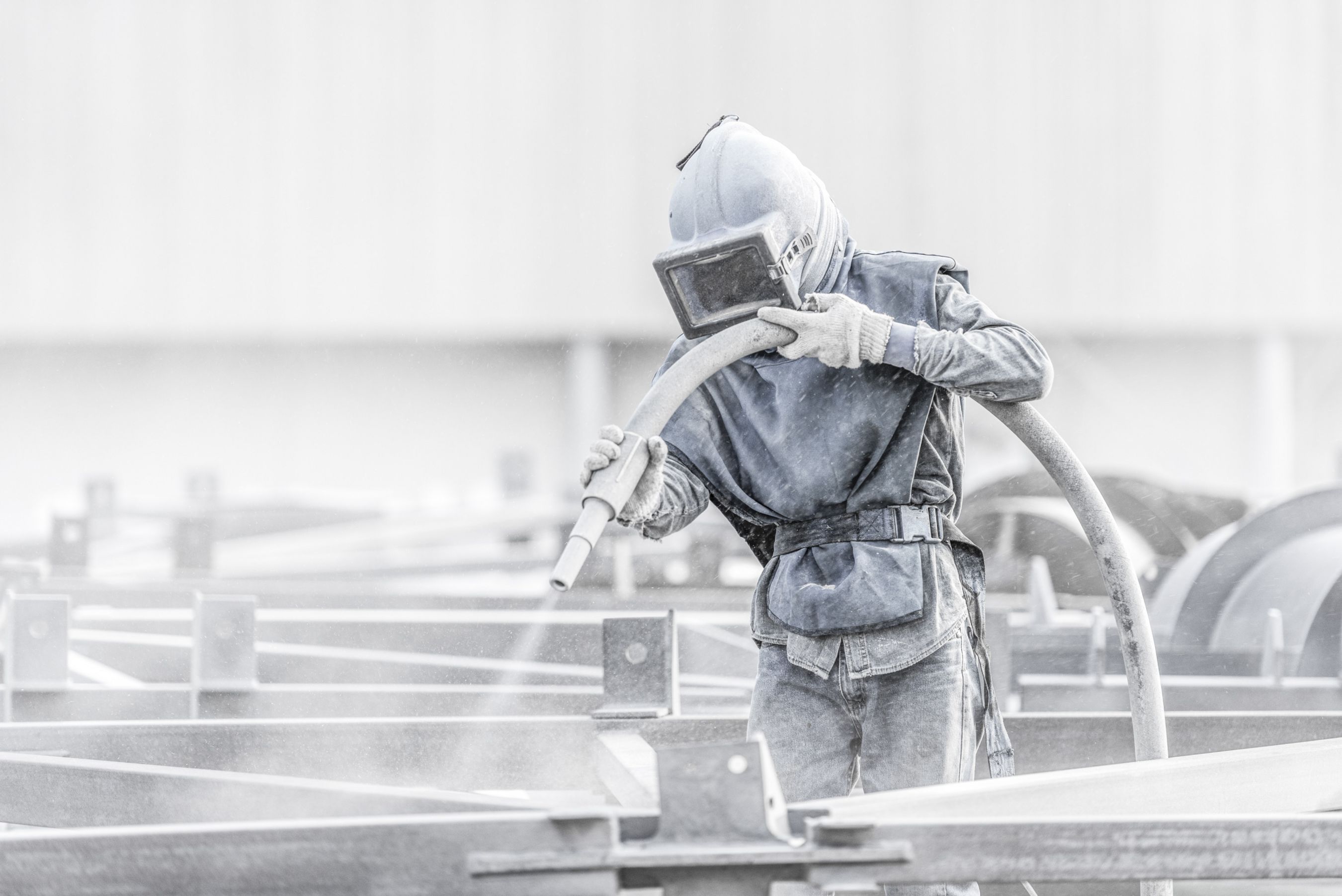 Glasperlenstrahlen, Sandstrahlen, Oberflächenbehandlung, Oberflächenveredelung